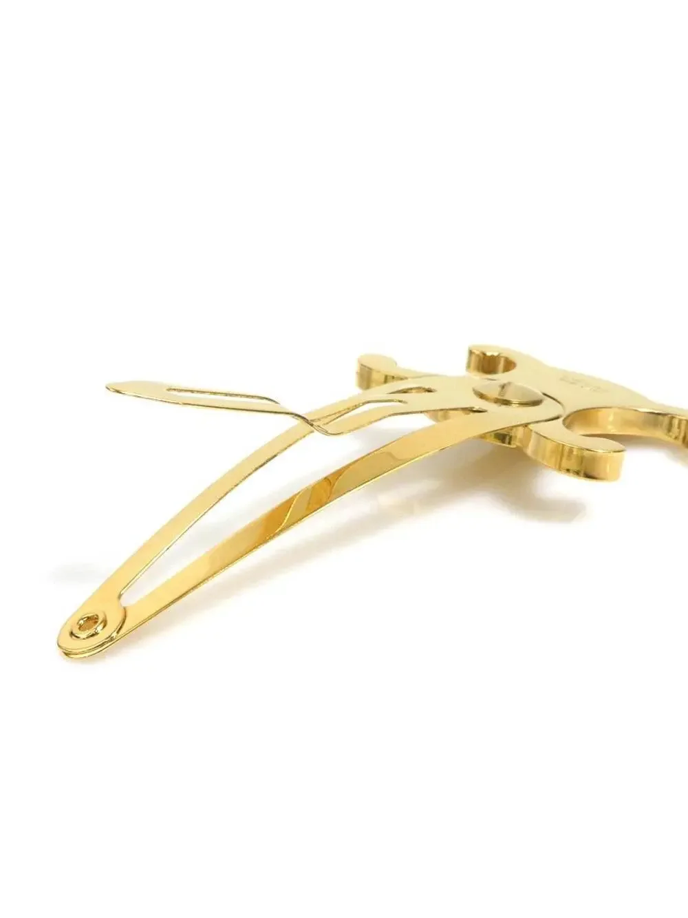 Auth Celine Triomphe Hair Clip Hairpin #308750C22B